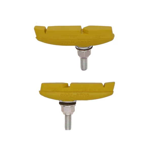 Kool Stop Eagle 2 Brake Pads-Yellow