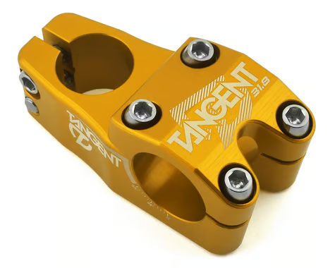 Tangent Oversize Split Ti-bolts Stem (Gold) (1-1/8") (31.8mm)