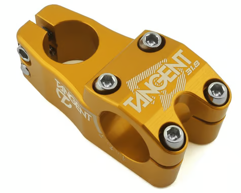 Tangent Oversize Split Ti-bolts Stem (Gold) (1-1/8") (31.8mm)