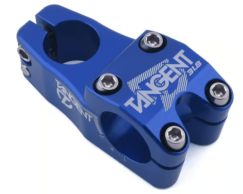 Tangent Oversize Split Ti-bolts Stem (Blue) (1-1/8") (31.8mm)