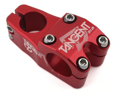 Tangent Oversize Split Ti-bolts Stem (Red) (1-1/8") (31.8mm)