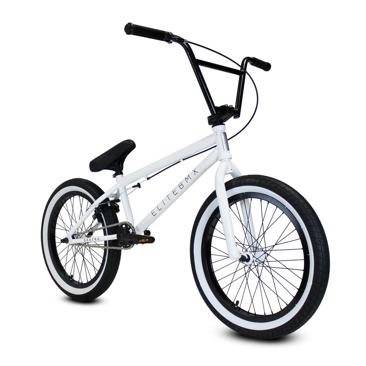 Elite Bmx Bikes-Pee Wee 18- White splitter