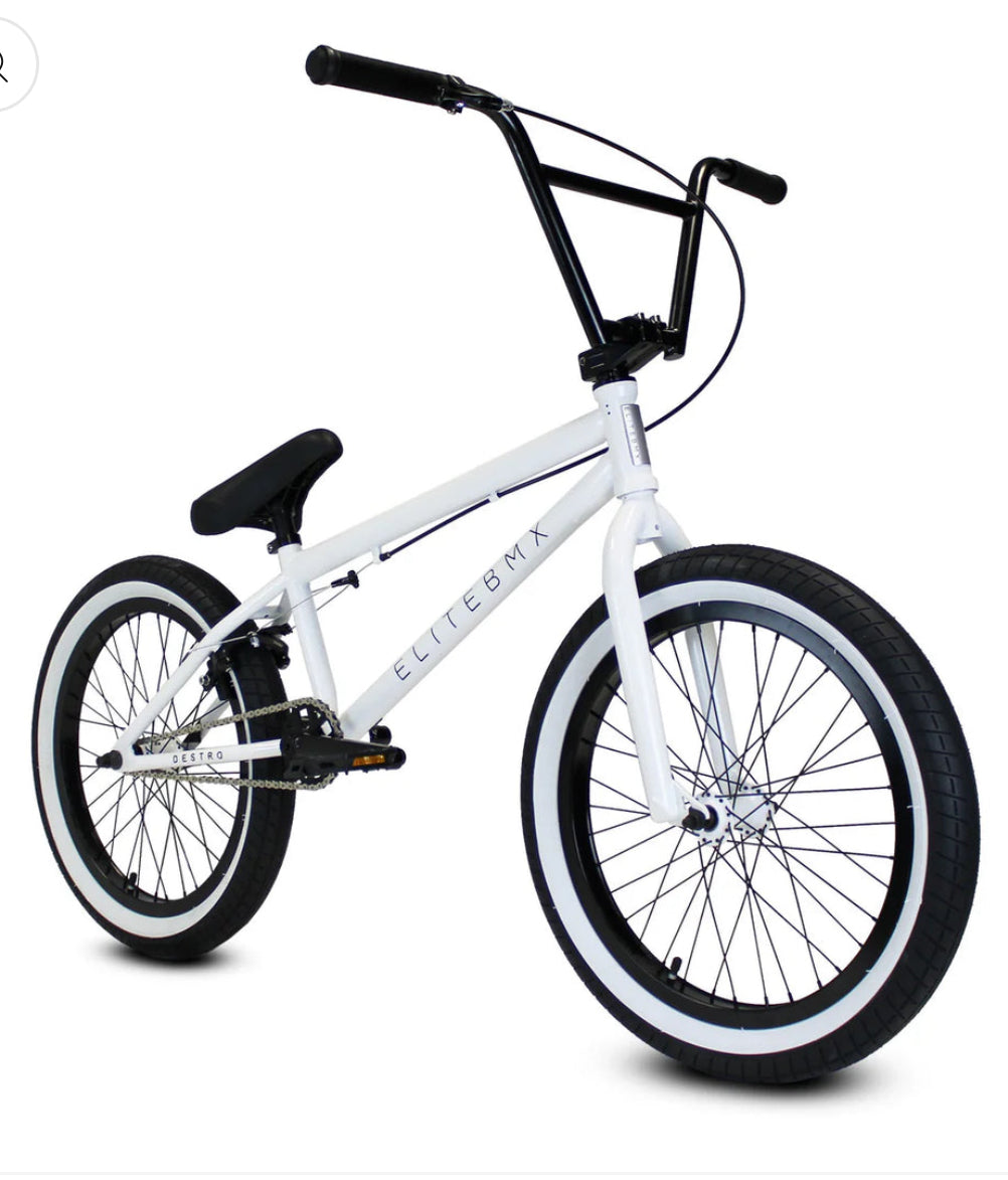 Elite Bmx Bikes-Destro -White Splitter