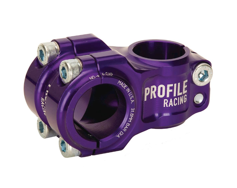 Profile Racing Nova 31.8MM Stem (53MM) - Purple