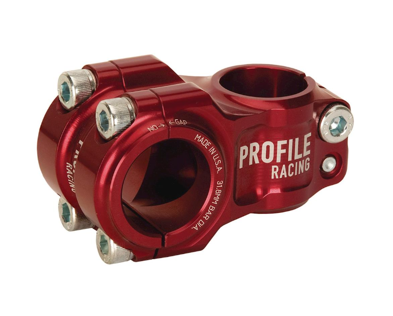 Profile Racing Nova 31.8MM Stem (58MM) - Red