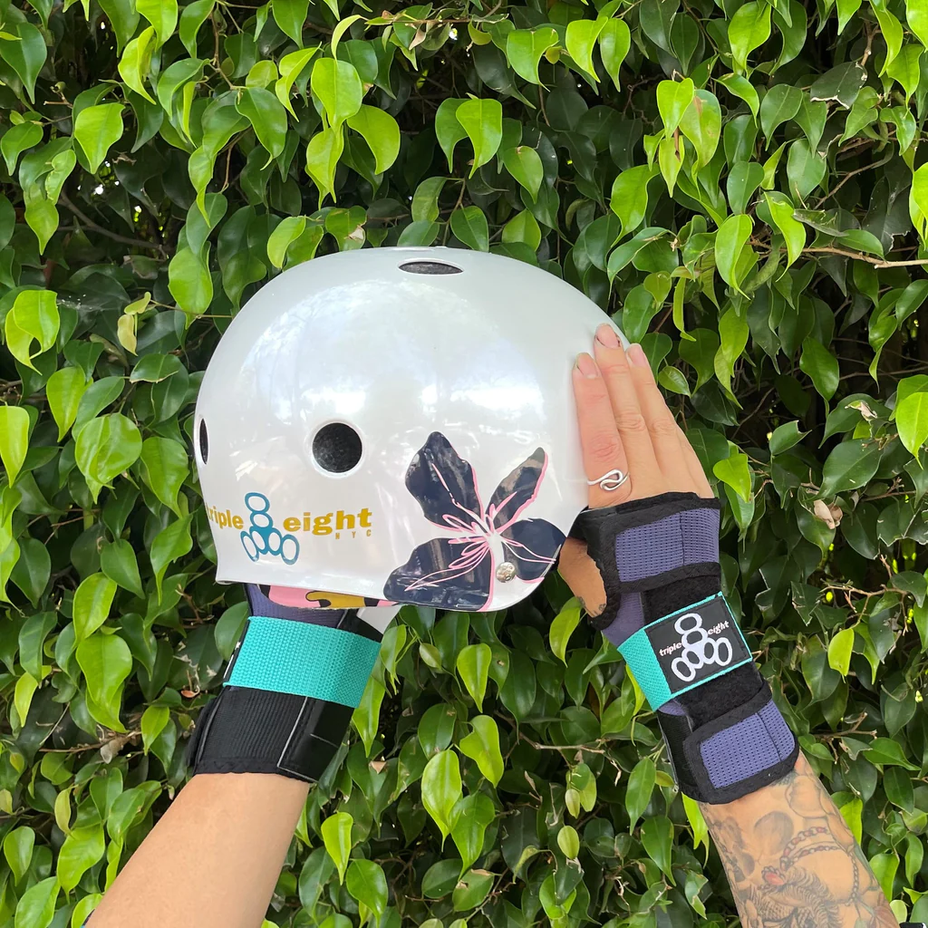 Triple Eight-The Certified Sweatsaver Helmet -Color Collection-Floral