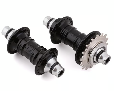 Profile Racing Mini Cassette Hub Set (Black) (3/8" X 100/110mm) (Chromoly Cog) (36h) (16t)