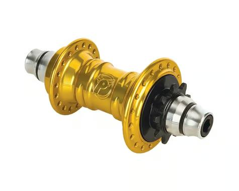 Profile Racing 3/8" Mini Cassette Hub (Cog Driver) (Gold) (3/8" (10mm) X 110mm) (36h) (9t)