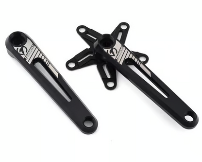 Tangent Mini Halo Cranks (Black)-5-bolt