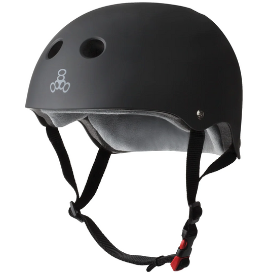 Triple Eight-The Certified Sweatsaver Helmet -Black Matte