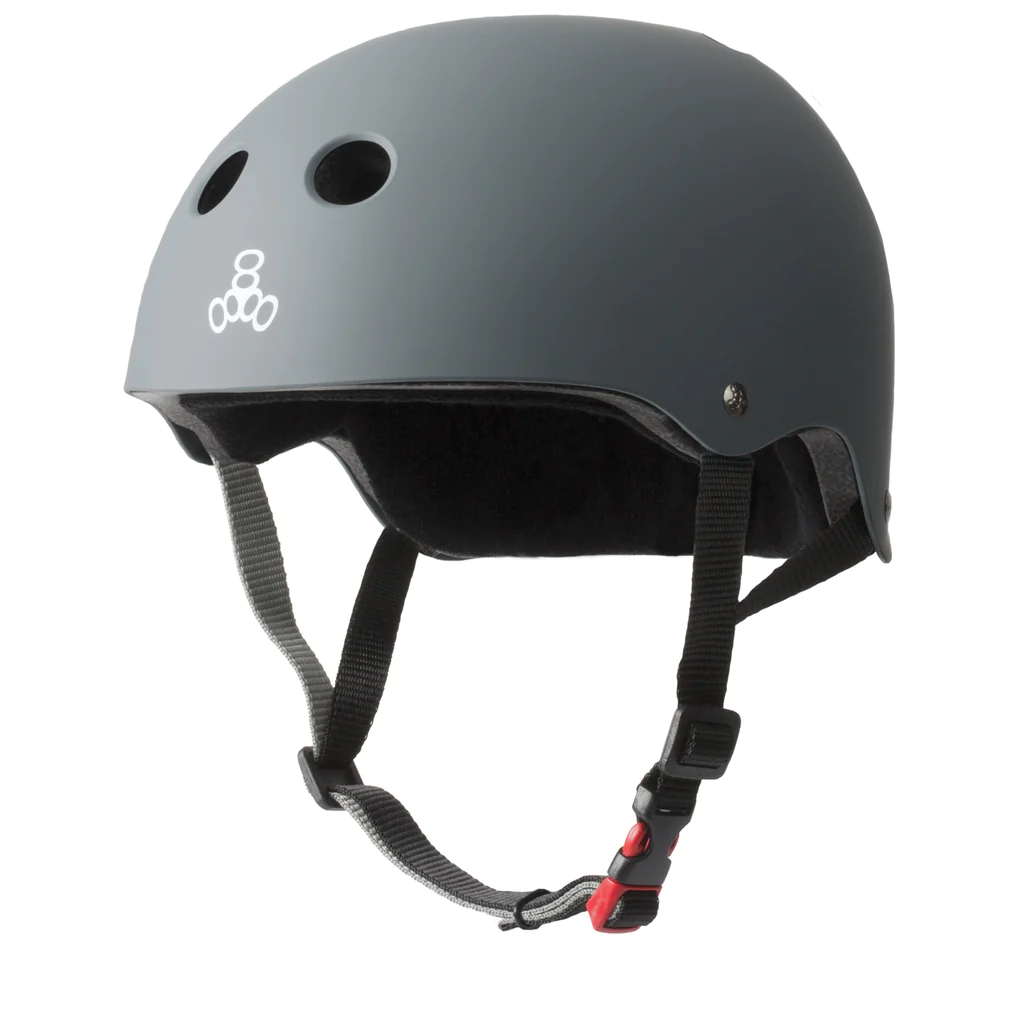 Triple Eight-The Certified Sweatsaver Helmet -Carbon Matte