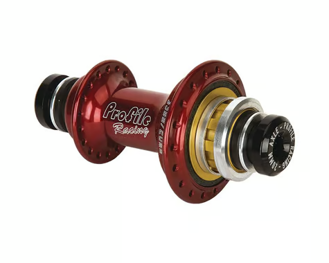 Profile Racing Elite 15/20 Cassette Hub (Red) (15 X 110mm) (36h) (Cogs Not Included)