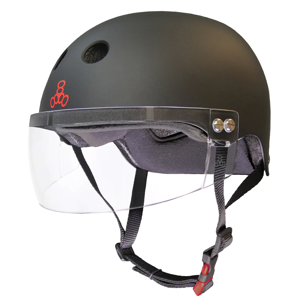 Triple Eight-The Certified Sweatsaver Helmet With Visor