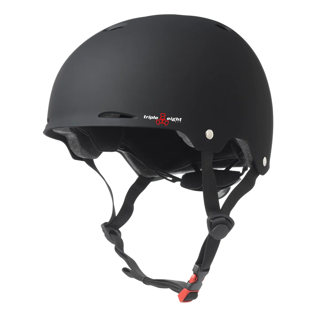 Triple Eight-Dual Certified Gotham Helmet-Black matte