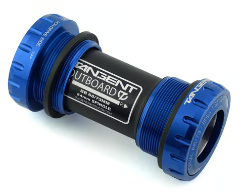 Tangent Outboard Bottom Bracket (Blue) (24mm)