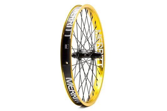 Merritt Siege Rim Complete Front Wheel-Yellow