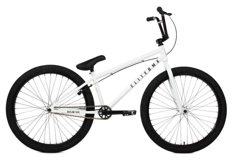 Elite Bmx Bikes-Outlaw 4130 - White